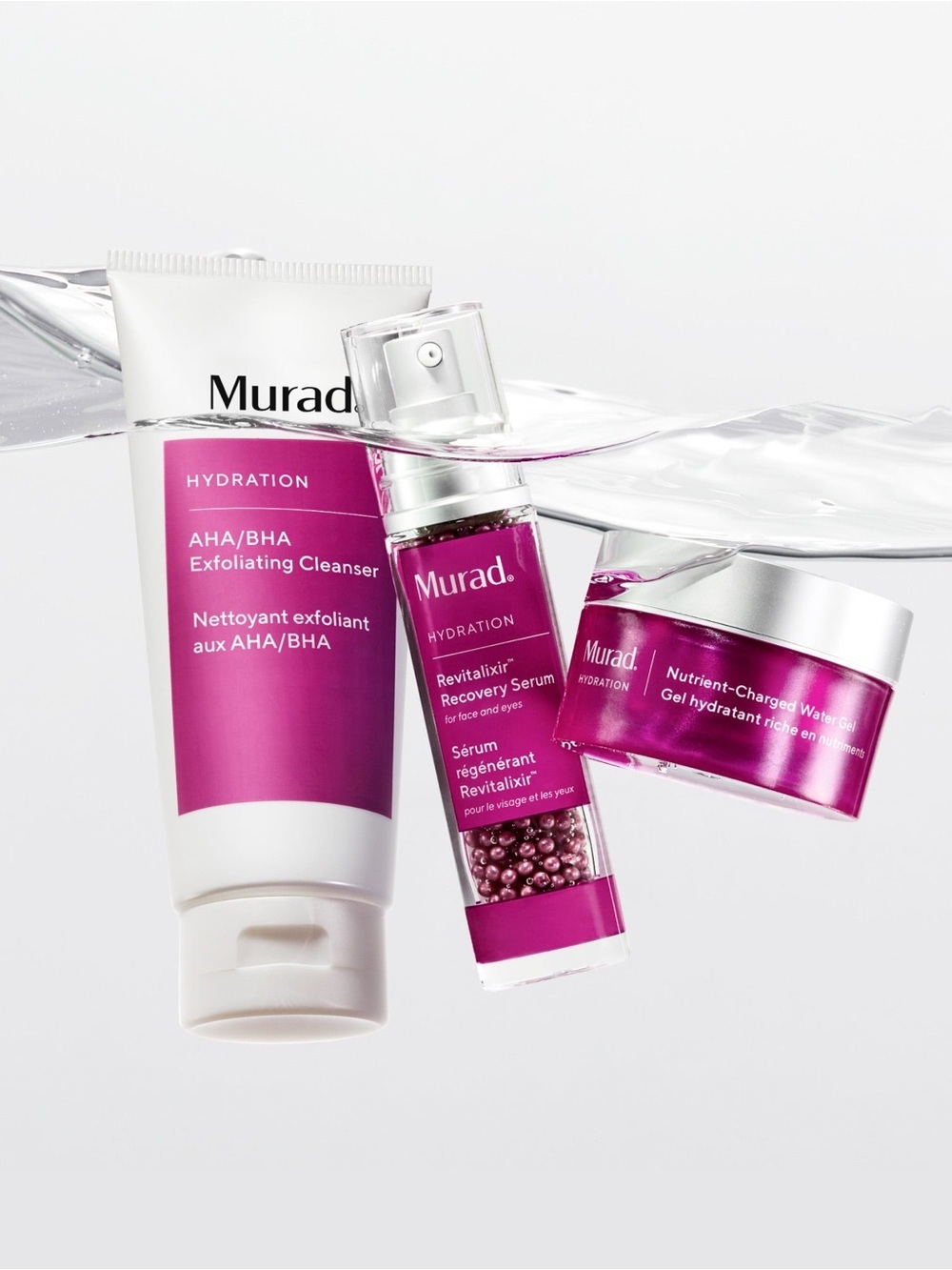 MURAD Hydration Revitalixir Recovery Serum Face & Neck Max  Anti Aging NIB $99 - Picture 4 of 4